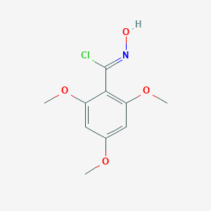 N-HYDROXY-2,4,6-TRIMETHOXY-BENZENE CARBOXIMIDOYL CHLORIDE N-HYDROXY-2,4,6-TRIMETHOXY-BENZENE CARBOXIMIDOYL CHLORIDE