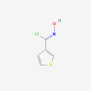 3-THIOPHENE CARBOXIMIDOYL CHLORIDE,N-HYDROXY 3-THIOPHENE CARBOXIMIDOYL CHLORIDE,N-HYDROXY