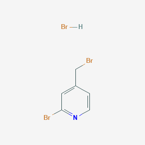 PYRIDINE,2-BROMO-4-(BROMOMETHYL)-,HYDROBROMIDE PYRIDINE,2-BROMO-4-(BROMOMETHYL)-,HYDROBROMIDE