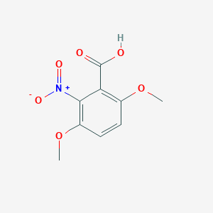 Benzoic acid, 3,6-dimethoxy-2-nitro- Benzoic acid, 3,6-dimethoxy-2-nitro-
