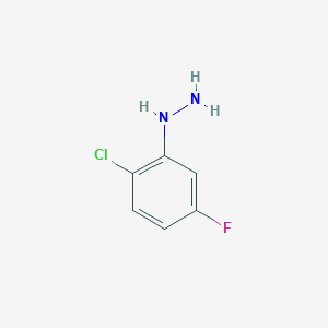 HYDRAZINE,(2-CHLORO-5-FLUOROPHENYL)- HYDRAZINE,(2-CHLORO-5-FLUOROPHENYL)-