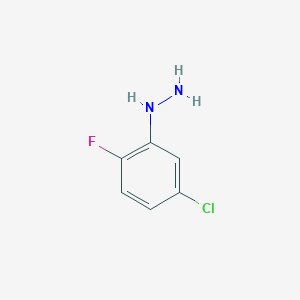 HYDRAZINE,(5-CHLORO-2-FLUOROPHENYL)- HYDRAZINE,(5-CHLORO-2-FLUOROPHENYL)-