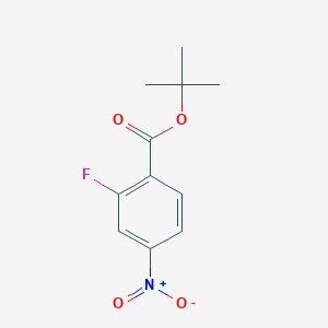 2-fluoro-4-nitro-benzoic acid tert butyl ester 2-fluoro-4-nitro-benzoic acid tert butyl ester