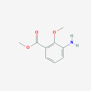methyl 3-amino-2-methoxybenzoate methyl 3-amino-2-methoxybenzoate