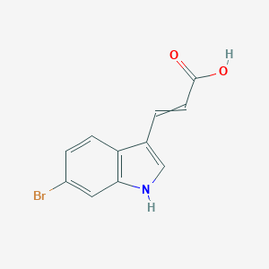 (E)-3-(6-bromo-1H-indol-3-yl)acrylic acid