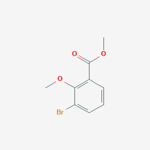 Benzoic acid, 3-bromo-2-methoxy-, methyl ester 