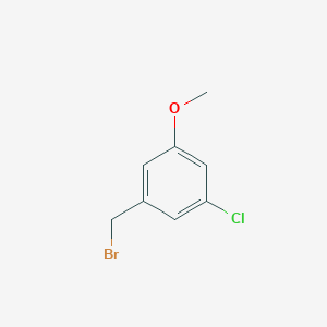 1-(bromomethyl)-3-chloro-5-methoxybenzene 1-(bromomethyl)-3-chloro-5-methoxybenzene