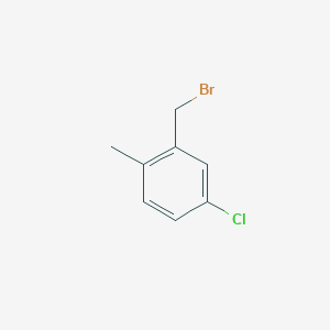 Benzene, 2-(bromomethyl)-4-chloro-1-methyl- Benzene, 2-(bromomethyl)-4-chloro-1-methyl-