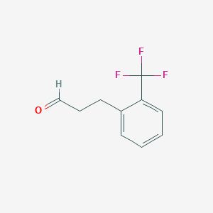 3-(2-Trifluoromethyl-phenyl)-propionaldehyde 3-(2-Trifluoromethyl-phenyl)-propionaldehyde