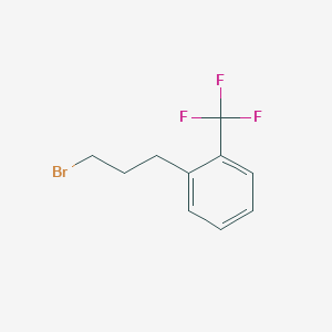 1-(3-Bromo-propyl)-2-trifluoromethyl-benzene 1-(3-Bromo-propyl)-2-trifluoromethyl-benzene