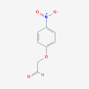 Acetaldehyde, 2-(4-nitrophenoxy)- Acetaldehyde, 2-(4-nitrophenoxy)-