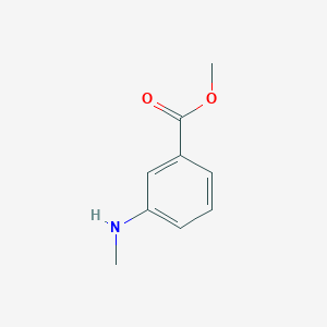 Benzoic acid, 3-(methylamino)-, methyl ester Benzoic acid, 3-(methylamino)-, methyl ester