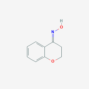 4H-1-Benzopyran-4-one, 2,3-dihydro-, oxime 4H-1-Benzopyran-4-one, 2,3-dihydro-, oxime
