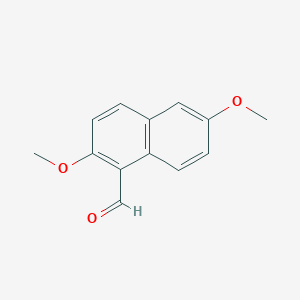 1-Naphthalenecarboxaldehyde, 2,6-dimethoxy- 1-Naphthalenecarboxaldehyde, 2,6-dimethoxy-