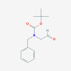 Carbamic acid, N-(2-oxoethyl)-N-(phenylmethyl)-, 1,1-dimethylethyl ester Carbamic acid, N-(2-oxoethyl)-N-(phenylmethyl)-, 1,1-dimethylethyl ester