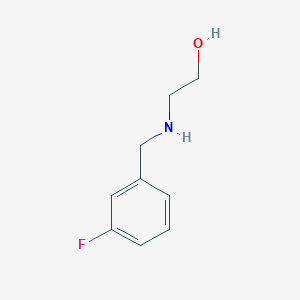 2-[(3-fluorobenzyl)amino]ethanol