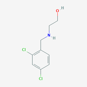 2-((2,4-dichlorobenzyl)amino)ethanol 2-((2,4-dichlorobenzyl)amino)ethanol