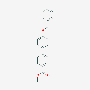 [1,1'-Biphenyl]-4-carboxylic acid, 4'-(phenylmethoxy)-, methyl ester