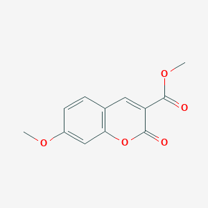 2H-1-Benzopyran-3-carboxylic acid, 7-methoxy-2-oxo-, methyl ester 2H-1-Benzopyran-3-carboxylic acid, 7-methoxy-2-oxo-, methyl ester