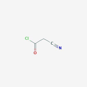 Acetyl chloride, 2-cyano- Acetyl chloride, 2-cyano-