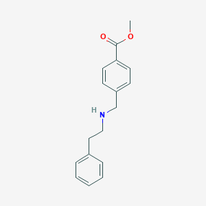 methyl 4-{[(2-phenylethyl)amino]methyl}benzoate