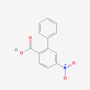 [1,1'-Biphenyl]-2-carboxylic acid, 5-nitro- 