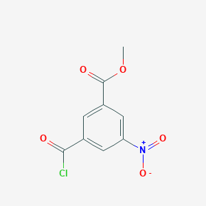 Benzoic acid, 3-(chlorocarbonyl)-5-nitro-, methyl ester 