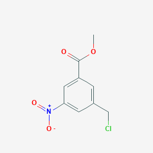 Benzoic acid, 3-(chloromethyl)-5-nitro-, methyl ester