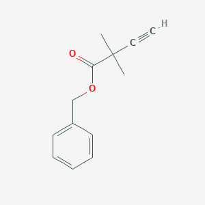 2,2-dimethyl-but-3-ynoic acid benzyl ester