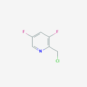 2-(chloromethyl)-3,5-difluoropyridine 2-(chloromethyl)-3,5-difluoropyridine