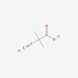 2,2-dimethyl-but-3-ynoic acid 2,2-dimethyl-but-3-ynoic acid