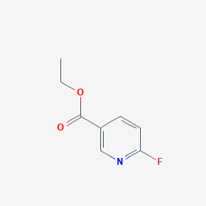 3-Pyridinecarboxylic acid, 6-fluoro-, ethyl ester 3-Pyridinecarboxylic acid, 6-fluoro-, ethyl ester