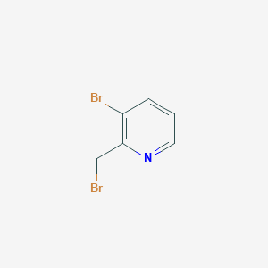 Pyridine, 3-bromo-2-(bromomethyl)- Pyridine, 3-bromo-2-(bromomethyl)-
