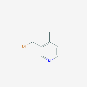 3-(bromomethyl)-4-methylpyridine 3-(bromomethyl)-4-methylpyridine