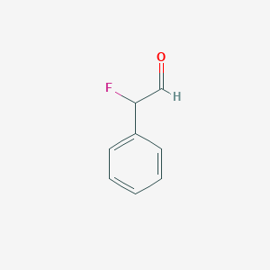Benzeneacetaldehyde, a-fluoro-
