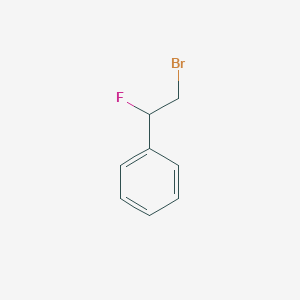 (2-bromo-1-fluoroethyl)benzene (2-bromo-1-fluoroethyl)benzene