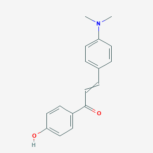 2-Propen-1-one, 3-[4-(dimethylamino)phenyl]-1-(4-hydroxyphenyl)-