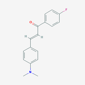 2-Propen-1-one, 3-[4-(dimethylamino)phenyl]-1-(4-fluorophenyl)-, (2E)-