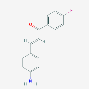 2-Propen-1-one, 3-(4-aminophenyl)-1-(4-fluorophenyl)-, (2E)-