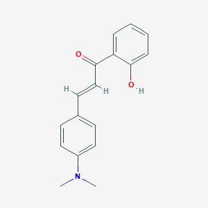 2-Propen-1-one, 3-[4-(dimethylamino)phenyl]-1-(2-hydroxyphenyl)-, (2E)-