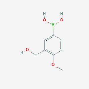 Boronic acid, B-[3-(hydroxymethyl)-4-methoxyphenyl]- 