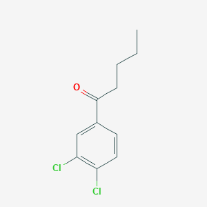 1-(3,4-dichlorophenyl)pentan-1-one