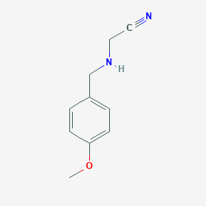 2-{[(4-methoxyphenyl)methyl]amino}acetonitrile