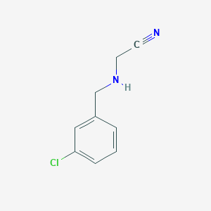 Acetonitrile, 2-[[(3-chlorophenyl)methyl]amino]-