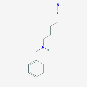 5-(benzylamino)pentanenitrile