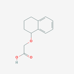 2-(1,2,3,4-tetrahydronaphthalen-1-yloxy)acetic acid