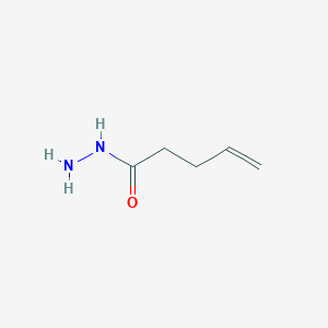 4-Pentenoic acid, hydrazide