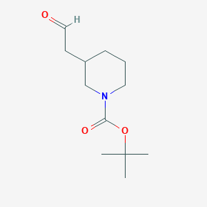 3-(2-oxo-ethyl)-piperidine-1-carboxylic acid tert-butyl ester 3-(2-oxo-ethyl)-piperidine-1-carboxylic acid tert-butyl ester