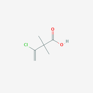 3-Chloro-2,2-dimethylbut-3-enoic acid 3-Chloro-2,2-dimethylbut-3-enoic acid