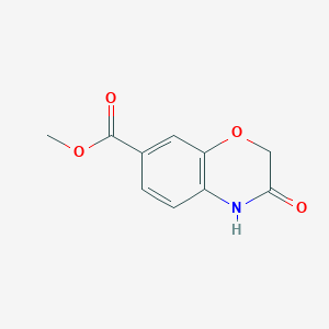 Methyl 3-oxo-3,4-dihydro-2H-1,4-benzoxazine-7-carboxylate Methyl 3-oxo-3,4-dihydro-2H-1,4-benzoxazine-7-carboxylate